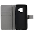 Miniatyrbillede 2 af 2: Samsung Galaxy S9 mønstret grynet PU læder flip etui - Palettes sød gade Multicolor
