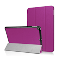Miniatyrbillede 1 af 2: iPad (2017) stilfuldt og stærkt læder etui - Lilla Purple