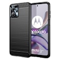 Pikkukuva 1 / 2: Carbon Flex Suojakotelo Motorola Moto G23 / G13 - Musta Black