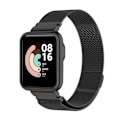 Miniatyrbillede 6 af 6: Urrem i rustfrit stål med cover til Xiaomi Redmi Watch 2 - Sort Black