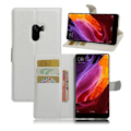 Miniatyrbillede 1 af 2: Xiaomi Mi Mix Læder etui med smart Litchi tekstur - Hvid White