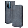 Miniatyrbillede 1 af 2: Bofink Vintage Ulefone Note 13p Læder Etui - Blå Blue