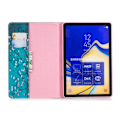 Miniatyrbild 2 av 2: Samsung Galaxy Tab S4 PU-läderfodral med mönster - Träd Med Blommor multifärg