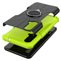 Miniatyrbild 3 av 6: Kickstand-skydd med magnetiskt ark för OnePlus Nord CE 5G - Grön Grön