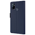 Miniatyrbillede 2 af 2: Phone Etui med Make-up Mirror og Slick Design til OnePlus Nord N100 - Blå Blue