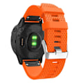 Pikkukuva 1 / 2: Garmin Fenix 6S tyylikäs silikoninen ranneke - Oranssi Orange
