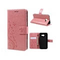 Miniatyrbild 1 av 2: Butterfly läder Samsung Galaxy A5 (2017) fodral - Rosa Rosa