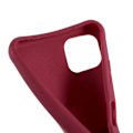Pikkukuva 2 / 2: Ohut TPU-kotelo, jossa on mattapinta ja säädettävä hihna Samsung Galaxy A22 5G - Punainen Red
