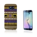 Miniatyrbild 1 av 2: Westergaard Samsung Galaxy S6 Edge Skal - Färgade Tribal Elefanter multifärg