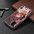 Pikkukuva 2 / 2: Wonderland Samsung Galaxy A51 flip kuoret - Norsu Multicolor