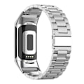 Pikkukuva 1 / 2: 3 helmi tyyli katsella hihna Fitbit Charge 5 - Hopea Silver grey