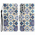 Pikkukuva 1 / 2: Wonderland Samsung Galaxy S22 Läppäkotelo - Retro Totem Multicolor