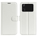 Pikkukuva 1 / 2: Classic Xiaomi Poco M4 Pro flip kuoret - Valkoinen White