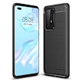 Pikkukuva 1 / 2: Carbon Flex Huawei P40 Pro kotelot - Musta Black