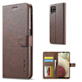 Pikkukuva 1 / 2: LC.Imeeke Samsung Galaxy A22 4G Läppäkotelo - Kahvi Brown