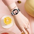 Miniatyrbild 5 av 6: Samsung Galaxy Watch 5 / 4 klockarmband i elastisk nylon - Leopard Brun