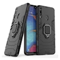Miniatyrbillede 1 af 2: Ring Guard  Samsung Galaxy A20s cover - Sort Black