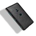 Miniatyrbillede 3 af 6: Sony Xperia XZ3 beskyttelsesetui i kunstlæder med Litchi tekstur - Sort Black