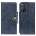 Miniatyrbillede 1 af 2: Alpha Xiaomi Redmi Note 11S 5G / Xiaomi Redmi Note 11 Pro læder flip etui - Blå Blue
