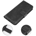 Pikkukuva 5 / 6: Lompakko Nahkakotelo For OnePlus 11R / Ace 2 - Musta Black