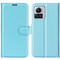 Miniatyrbillede 1 af 2: Klassisk Motorola Edge 30 Ultra / X30 Pro Flip Etui - Blå Blue