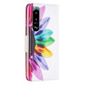 Miniatyrbillede 2 af 2: Wonderland Sony Xperia 5 III flip etui - Solsikke Multicolor