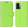 Pikkukuva 1 / 2: Classic Oppo A57 (2022) flip kuoret - Vihreä Green
