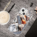 Miniatyrbillede 2 af 2: Marble design iPhone 14 cover - Fragment Af Marmorfliser Multicolor