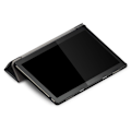 Pikkukuva 2 / 2: Lenovo Tab M10 kolminkertainen yksinkertainen nahkainen läppäkotelo - Musta Black