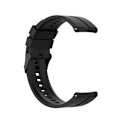 Miniatyrbillede 4 af 5: 22 mm universal urrem i silikone - Sort Black