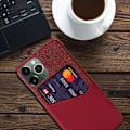 Pikkukuva 2 / 2: Bofink iPhone 14 Pro Max korttikotelo - Punainen Red