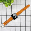 Miniatyrbild 2 av 2: Fitbit Versa klockarmband i geniun läder matt giftfri klassiskt metallspänne - Brun Brun