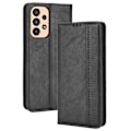 Pikkukuva 1 / 2: Bofink Vintage Samsung Galaxy A23 nahkakotelo - Musta Black