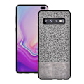 Miniatyrbild 1 av 2: Samsung Galaxy S10 Plus tygklätt fodral - Ljusgrå Silvergrå