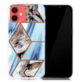Miniatyrbillede 1 af 2: Marble design iPhone 13 cover - Himmelblå Og Brun Marmor Multicolor