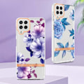 Miniatyrbillede 2 af 2: Supertyndt og slidstærkt softcover til Samsung Galaxy A22 4G / M32 - Lilla Begonia Purple