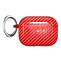 Pikkukuva 1 / 2: AirPods Pro 2 -hiilikuituinen kotelo soljella - Punainen Red