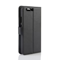 Miniatyrbillede 2 af 2: Huawei P10 Plus Smart og holdbart læder etui - Sort Black