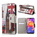 Pikkukuva 1 / 2: Huawei P20 Pro uniikki suojakotelo - Big Ben Multicolor