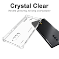 Miniatyrbillede 3 af 6: ENKAY klart faldsikkert etui til ZTE nubia Red Magic 8 Pro Transparent