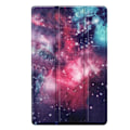 Pikkukuva 2 / 2: Samsung Galaxy Tab A 10.1 (2019) kolminkertainen nahkakotelo - Galaksi Kuvio Multicolor
