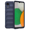Miniatyrbillede 1 af 2: Blødt grebsformet cover til Samsung Galaxy A03 Core - Blå Blue