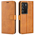 Pikkukuva 1 / 2: Lompakko Nahkakotelo For ZTE Axon 40 Ultra - Keltainen Yellow
