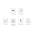 Miniatyrbild 2 av 2: Fitbit Luxe screen protector Transparent
