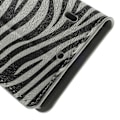 Miniatyrbillede 2 af 2: Moberg Nokia Lumia 929/930 Læder Etui - Zebra Striber Multicolor
