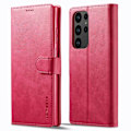 Miniatyrbillede 1 af 2: LC.IMEEKE Samsung Galaxy S23 Ultra Flip Etui - Lyserød Pink