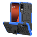 Miniatyrbillede 1 af 2: Samsung Galaxy A70 dæk hybrid cover - blå Blue