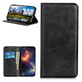 Miniatyrbillede 1 af 2: Wallet-style ægte Læder Flipcase til Samsung Galaxy A32 5G - Sort Black
