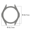 Miniatyrbild 2 av 2: Huawei Watch GT Runner genomskinligt skydd - Transparent Transparent
