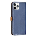 Miniatyrbillede 2 af 2: BINFEN to-farvet iPhone 11 Pro læderetui - Blå Blue